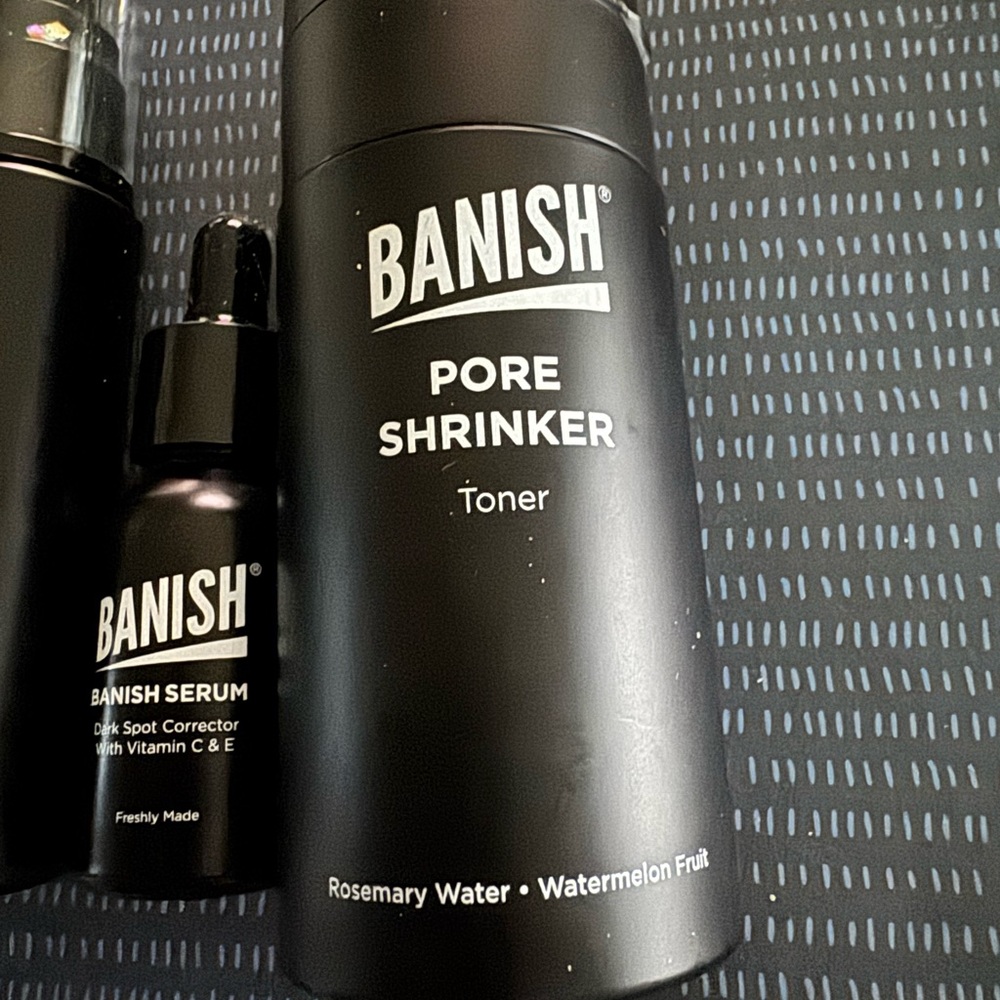 Banish skincare kit pore shrinker vitamin c dark spot eye lift - Picture 4 of 4